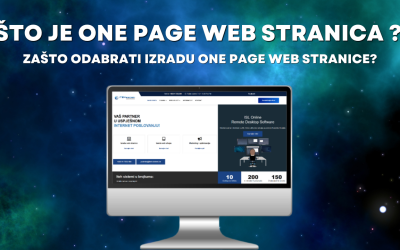 Što je One Page web stranica i zašto je odabrati?