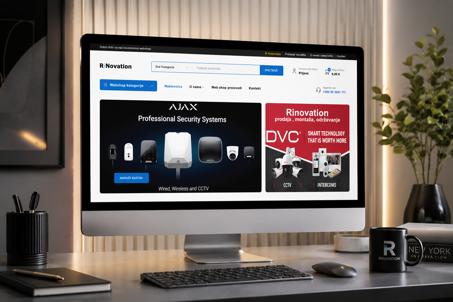 Izrada i implementacija kompletnog web shop sustava