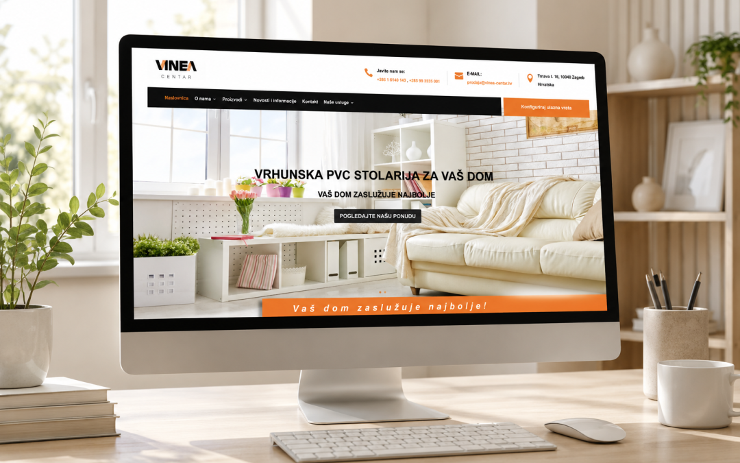 Izrada opsežne poslovne web stranice
